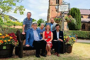 Norton in Hales welcomes judges for the Britain in Bloom Heart of England awards