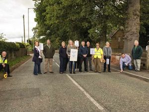 Supporting image for story: 'Danger road' fear over Shropshire village homes