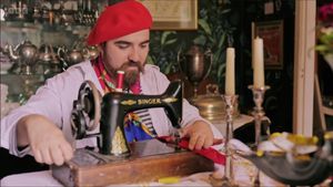 Ben was born in San Sabastian but now lives in Wolverhampton, he has a passion for Victorian Maximalist. Credit: BBC One Interior Designs Masters with Alan Carr