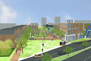 An artist's impression of the revamp