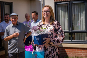 Surprise flowers for the Directors, expressing appreciation for the unwavering support they provide to home managers 