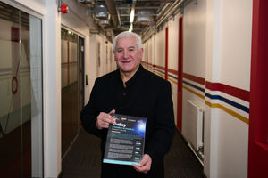 Councillor Patrick Harley, leader of Dudley Council, launching a new asset prospectus