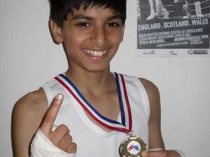 Supporting image for story: Medal for Telford schoolboy boxer Akash Tuqir