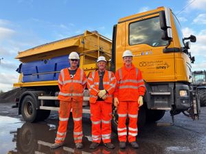 Gritting staff ready to tackle Staffordshire's roads this winter