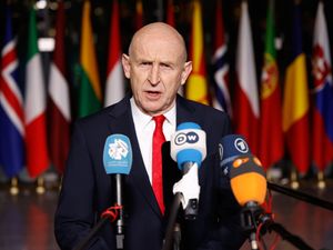 Supporting image for story: John Healey tells Ukraine’s allies to make 2026 ‘the year this war ends’