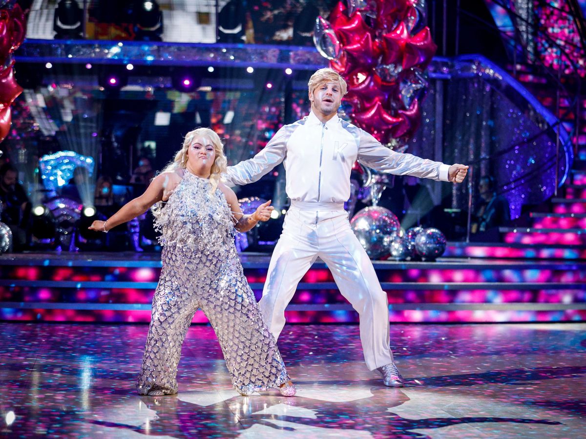 Strictly star Ellie Goldstein back on the dancefloor by royal appointment