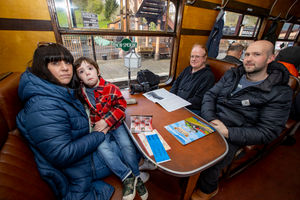 Pictured Carley Hughes, Evan Jones, Malcolm Williams and Rhys Jones