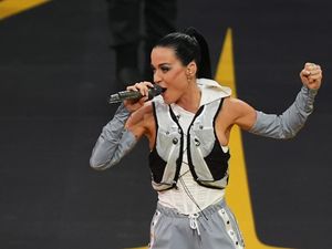 Katy Perry performing during the opening ceremony of the 2025 Invictus Games (Aaron Chown/PA)