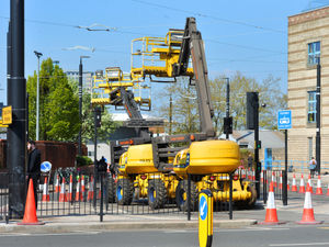 Supporting image for story: West Midlands Metro extensions ongoing despite service being suspended