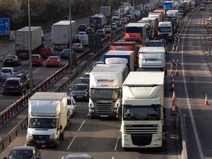 Supporting image for story: Dog on carriageway causes M6 delays