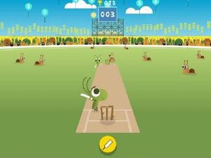 Supporting image for story: Google creates awesome cricket game Doodle to mark start of the Champions Trophy
