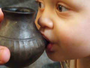 Supporting image for story: Prehistoric babies may have been ‘bottle-fed’ animal milk, study suggests