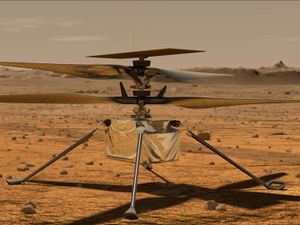 Supporting image for story: Nasa gets ready to fly helicopter on Mars for first time