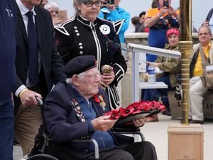 Supporting image for story: D-Day veteran who escorted allied troops landing in Normandy dies aged 101