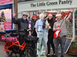 Supporting image for story: Wellington traders team up for Christmas music video celebrating town's charms