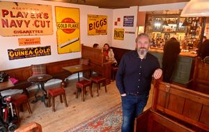 The Stag and Scotch in Newport, run by Darren Wood