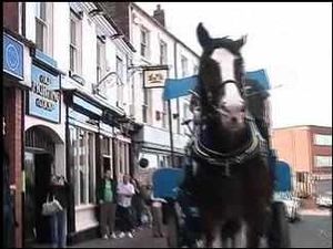 Supporting image for story: Video: Horse and carriage for reopened pub
