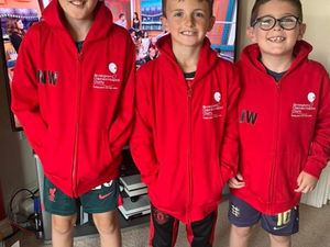 Supporting image for story: Junior cricketers go extra mile for Birmingham Children’s Hospital in 31-mile August challenge