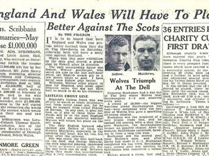 Supporting image for story: England versus Wales - in the Black Country!