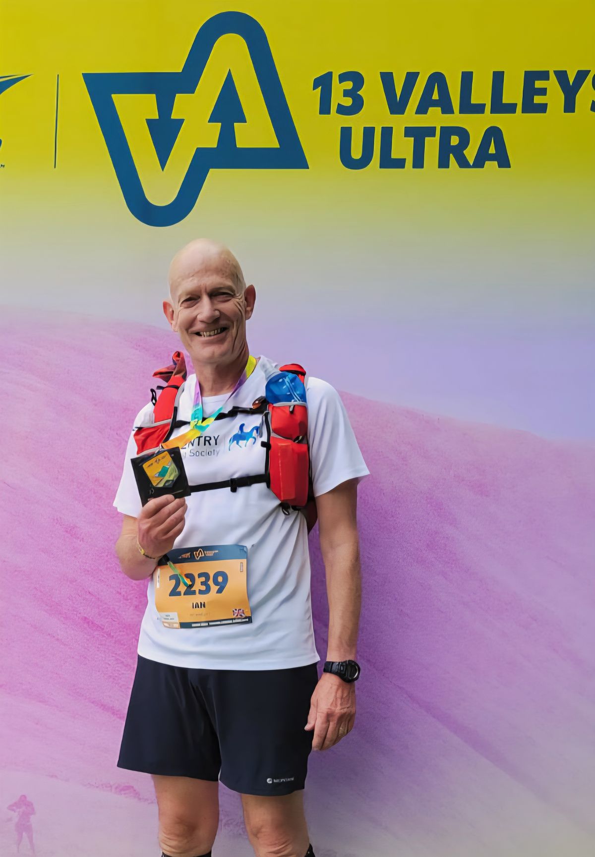 Midlands man shares extraordinary ultramarathon experience after only weeks of training