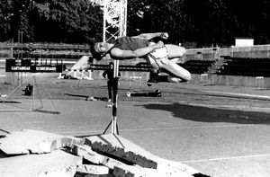 Peter was proud to have represented both Great Britain and Wales at the high jump in his youth