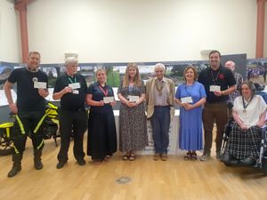 Supporting image for story: Knighton and District Rotary Club donates £1,600 to local charities