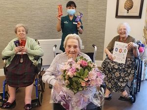 Supporting image for story: Church's gifts brings smiles to Dudley care home residents