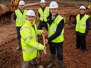 Supporting image for story: Ground broken at major new motorhome dealership in Stafford