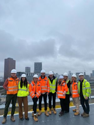 A topping out ceremony was recently held at 12 Calthorpe Road, Edgbaston, which is being turned into new student living development - Haüs.