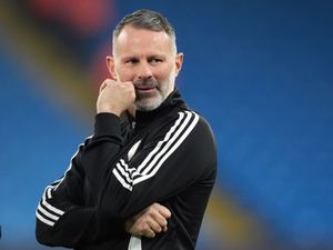 Ryan Giggs at the Etihad Stadium