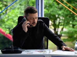 Supporting image for story: Nine killed after Russian drone strike in north-eastern Ukraine, officials say