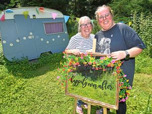 Supporting image for story: 'We run a glamping site at Himley Hall and it has been one big learning experience for the whole family'
