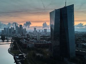 Supporting image for story: European Central Bank cuts interest rate as Trump tariffs threaten economy