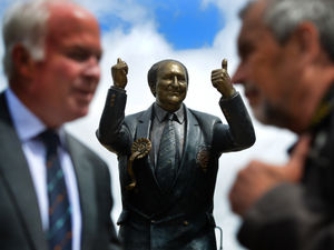 Supporting image for story: Wolves unveil iconic Sir Jack Hayward statue - As it happened