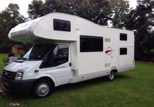 Dave Hughes' motorhome has been stolen from Allcarz garage in Oswestry.
