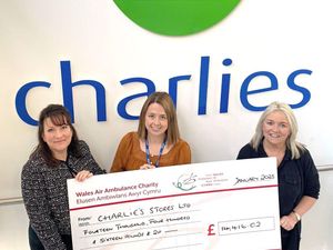 Supporting image for story: Charlies Stores raise over £174k for charity Air Ambulance Charity