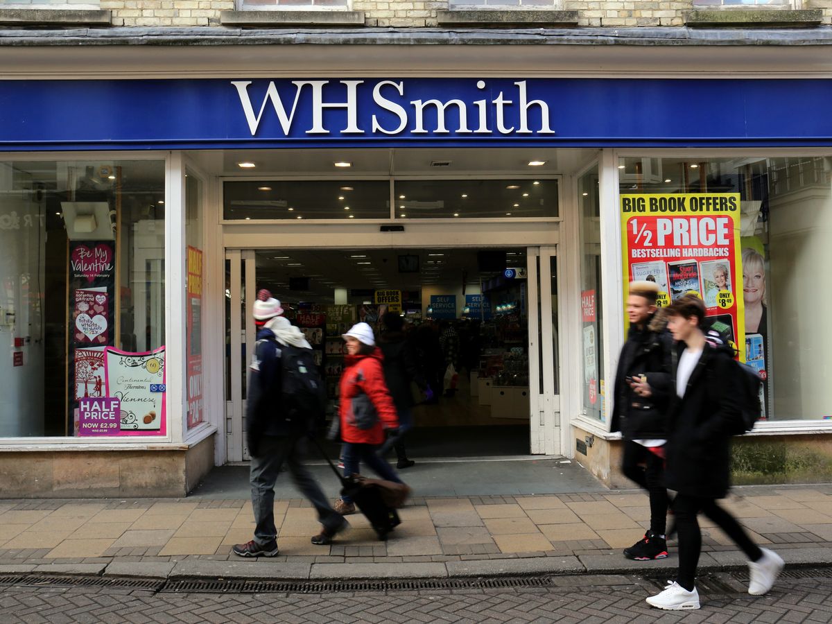 WH Smith cuts sale price of high street business after weaker trading