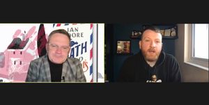 Ian was interviewed by Mark Cartwright over Zoom due to having Covid.