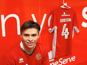Supporting image for story: George Dobson delighted to be back with Walsall