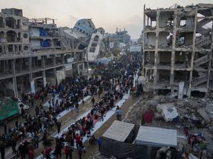 Supporting image for story: Israeli airstrikes have killed at least 235 people in Gaza, officials say