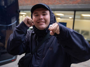 Supporting image for story: Kneecap star arrives at show with tape over mouth a day after terror charge