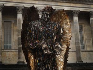 Supporting image for story: Knife Angel coming to Telford's Southwater Square