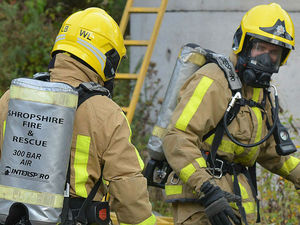 Supporting image for story: 'Lucky' family flee after house fire over Shropshire border