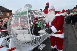 Santa and Vincent and Harrison.