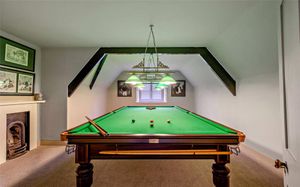 The snooker room. Picture: Savills/Rightmove.