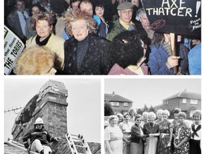 Supporting image for story: Shropshire retro: 21 pictures to take you back to 1990 featuring protests, an earthquake and a Wolves legend in Telford