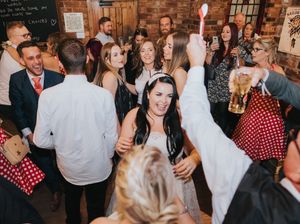 Supporting image for story: Couple recall how Crooked House made wedding 'best day' - after initial venue burned down