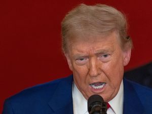 Supporting image for story: Trump says he is open to regime change in Iran