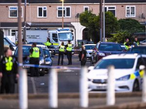 Supporting image for story: Girl remains in hospital after shotgun fired and pipe bomb thrown on Tipton street