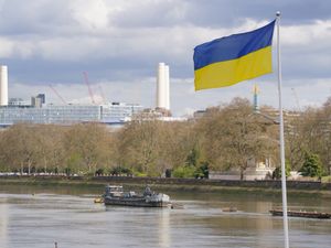 Supporting image for story: UK-based flagmakers selling out of Ukraine flags due to surge in demand